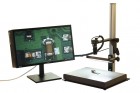  - Digitální průmyslový mikroskop U5, objektiv 75 mm, monitor na stojanu