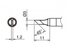  - Pájecí hrot HAKKO T39-KU