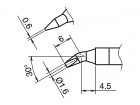  - Pájecí hrot HAKKO T39-JD16