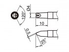  - Pájecí hrot HAKKO T39-DR4