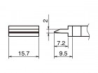  - Pájecí hrot HAKKO T39-SP157