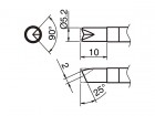  - Pájecí hrot HAKKO T39-BCR52